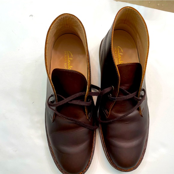 Clarks Originals - Desert Boot Womens Chukka Brown Leather US Size 9.5 M - Picture 9 of 13